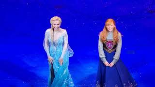 Frozen  The West End Musical London press night curtain call 8th September 2021 [upl. by Aerdma]