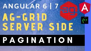 Angular AgGrid Server Side Pagination  CodeWithSrini [upl. by Gilder]