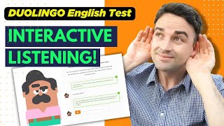 NEW Interactive Listening Strategies and Practice Duolingo English Test [upl. by Ymassej]