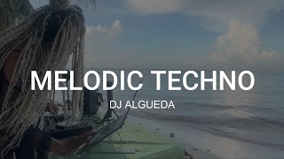 Algue Da  Melodic technoMinimal Techno Set “Playa punta esmeralda” [upl. by Rehpotisrhc]