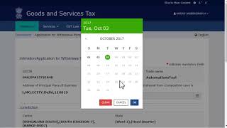 GSTN Official Guide on Withdrawal from Composition Scheme [upl. by Irap]