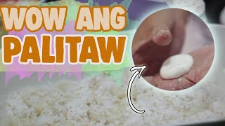 PAANO GUMAWA NG PALITAW EASY RECIPE  VLOGMAS 3 [upl. by Eisoj]