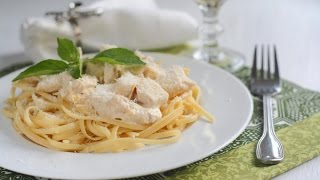 Chicken fettuccine alfredo recipe easy [upl. by Castorina]