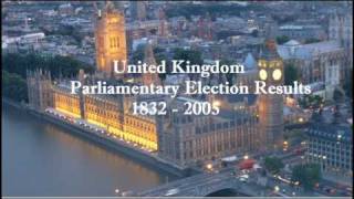 UK Parliamentary Elections 1832  2005 [upl. by Nike88]