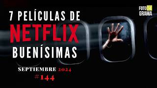 🍿 7 BUENAS PELÍCULAS para ver en NETFLIX  Fotograma 24 [upl. by Enicul121]