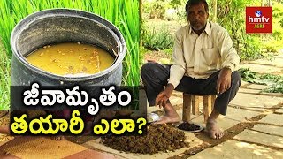 Jeevamrutham Preperation  Natural Farming  hmtv Agri [upl. by Dagnah]