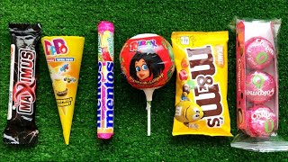 Satisfying Video Asmr Lollipops candy and chocolate gummy candy and Unboxing video [upl. by Ettereve]