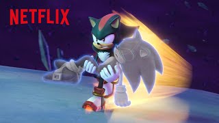 Shadow Saves Sonic  Sonic Prime  Clip  Netflix Anime [upl. by Ehsom]