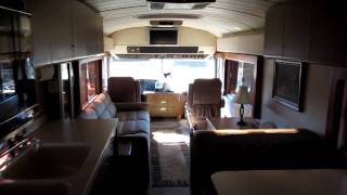 For Sale  1988 40 BlueBird Wanderlodge Motorhome Interior Tour [upl. by Aneeles879]