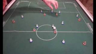 Modulo 352 con il Subbuteo Gigi Cagni 1° Tempo [upl. by Ydnat]