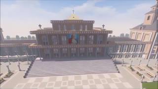 Licheń Bazylika w Minecraft  1 [upl. by Attekram]