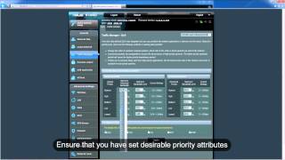 ASUS router quick howto optimize network traffic with QoS [upl. by Aneral]