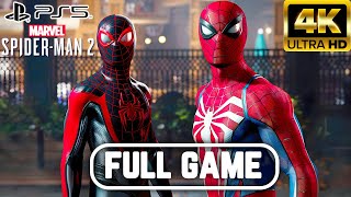 SPIDERMAN 2 Gameplay Walkthrough FULL GAME PS5 4K 60FPS No Commentary [upl. by Funch]