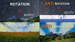 Anti Crepuscular Sun Rays are KEY to Southern Star Rotation FLAT EARTH perspective [upl. by Akihsal969]