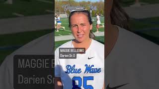 No 1 Darien No 2 New Canaan girls lacrosse play to 55 2OT tie ctglax [upl. by Adimra597]