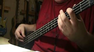 Steely Dan Reelin In The Years Bass Cover [upl. by Barrett385]