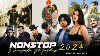 Nonstop Punjabi Mashup 2024  Shubh FtSonam Bajwa  Sidhu Moosewala  Ap Dhillon  Nonstop Jukebox [upl. by Stronski]