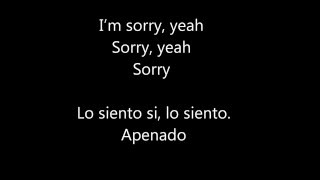 💢 Justin Bieber  Sorry Lyrics [upl. by Christoper]