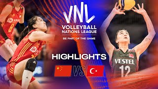 🇨🇳 CHN vs 🇹🇷 TUR  Highlights Final  Womens VNL 2023 [upl. by Rutledge296]