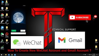 How to Create New WeChat Account and Gmail Account in Myanmar  WeChat Account Account သစ်ဖွင့်နည်း။ [upl. by Katuscha]