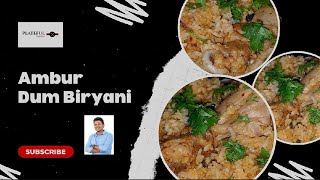 How to Make Ambur Dum Biryani [upl. by Aicilec]