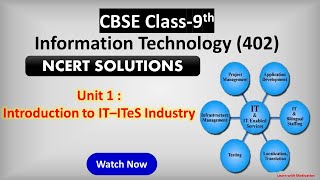 Information Of ITITes Industry  Solved QAns  IT 402 Class 9th informationtechnology [upl. by Ssitnerp]