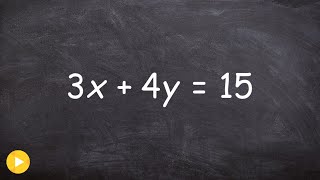 Solving an equation for y and x using two steps [upl. by Derman]