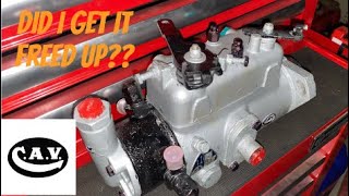 Seized CAV rotary pump rebuild  Ford 3000 engine rebuild  Part 2 [upl. by Mirna]