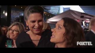 Pamela Rabe amp Kate Atkinson  Logies Red Carpet [upl. by Akli]