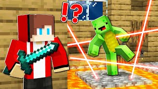 How JJ FIND The BEST WAY of SAVING Mikey from DANGER in Minecraft  Maizen [upl. by Lotsirhc]