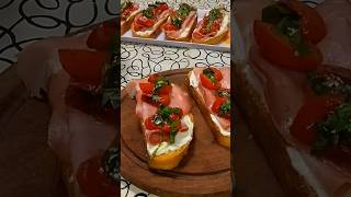 🍻Imposible Resistirse BRUSCHETTAS de MORTADELA😱 La Receta que Deslumbrará a tus Invitados shorts [upl. by Anetta]