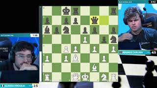 Alireza Firouzja vs Magnus Carlsen  Speed Chess Championship Finals 2024  R8 [upl. by Claire]