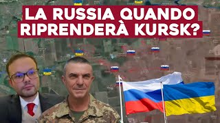 LA RUSSIA QUANDO RIPRENDERÀ KURSK ANALISI con GEN CHIAPPERINI e A MADDALUNO [upl. by Adnak]