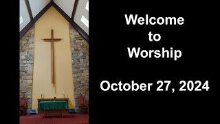 Colesville Presbyterian Church Livestream October 27 2024 [upl. by Paddy360]