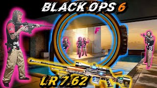 FATAL MONTAGE 🔫LR 762 SNIPER🔫 1 BEAST BLACK OPS 6 GAMEPLAY [upl. by Yraek971]