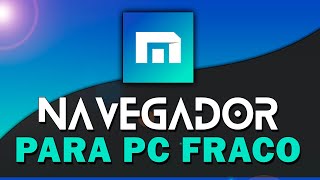 🌐 BAIXE AQUI O MELHOR NAVEGADOR PARA PC FRACO 2023 [upl. by Nohsid]