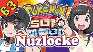 Lets Play Pokemon Sun And Moon Nuzlocke Gameplay Part 63  To Mount Hokulani [upl. by Beore588]