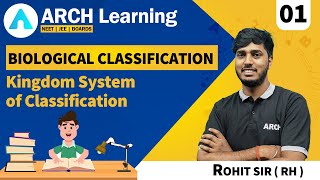 Biological Classification  Kingdom System of Classification Class 11 ARCH Learning NEET  RH Sir [upl. by Cleland]