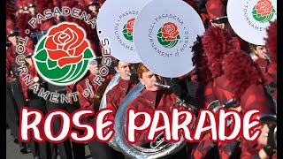 Rose parade 2018 Pasadena in the Los Angeles [upl. by Ardnas]