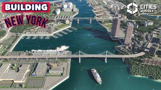 Building New York City in Cities Skylines 2  1 NY StyleNeighborhood [upl. by Llehcsreh]