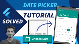 Flutter How to Add a Date Picker [upl. by Eegnat]