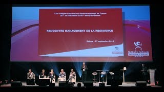 CongrèsSP2018 Rencontre management de la ressource  Congrès national des sapeurspompiers [upl. by Airual]