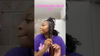 Passion twist over locs [upl. by Tolecnal]