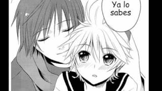 Vocaloid Doujinshi Je te veux  KaitoxLen Español parte 1 [upl. by Atinehc847]