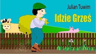 Idzie Grześ i inne animowane wierszyki dla dzieci Julian Tuwim [upl. by Cohlette]