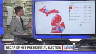 Recapping the presidential election in Michigan [upl. by Nerval885]