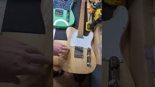 Difference between a fender licensed telecaster body warmoth vs a Harley Benton body guitar [upl. by Burhans]