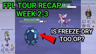 Is FreezeDry Broken In Random Battles Pokemon Showdown Random Battles [upl. by Hnahym]