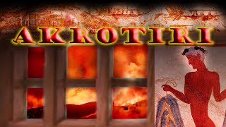 Akrotiri  the Frescoes and the Cataclysm [upl. by Akkire]