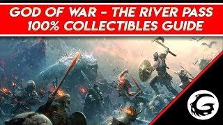 God of War  100 Collectibles The River Pass Guide Full Commentary  Gaming Instincts [upl. by Evslin101]